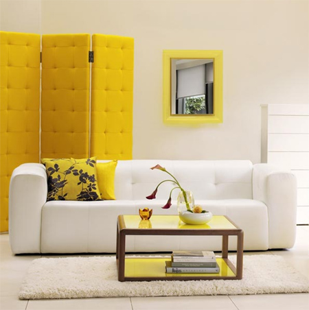 Decor trends for 2014 lemon yellow neon bright accents