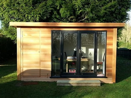 garden shed wendy house compact home office ideas