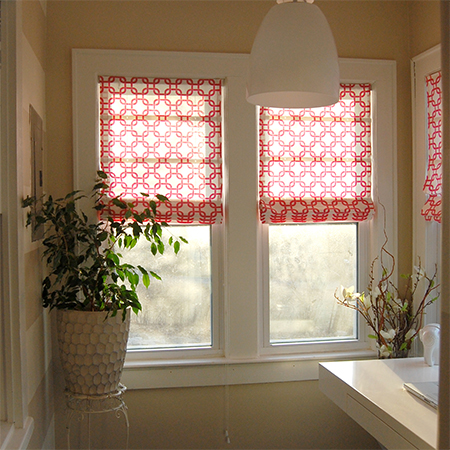 Easy way to make a Roman blind