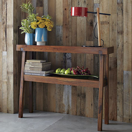 diy ideas for console table for entrance or hallway