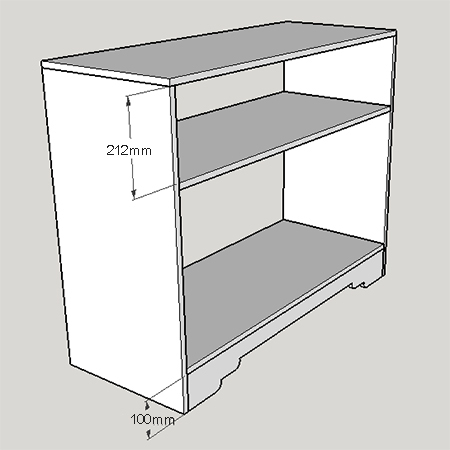 diy how to 2 drawer storage dresser childrens furniture