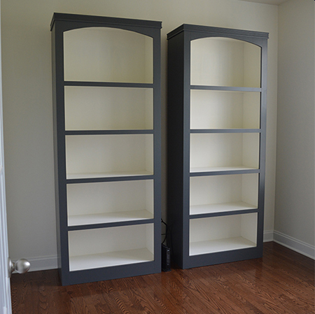 Make storage bookcases for home or office