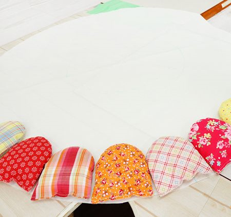 Make a cute and comfy baby mat