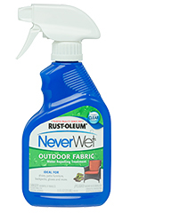 NeverWet fabric spray in store soon!