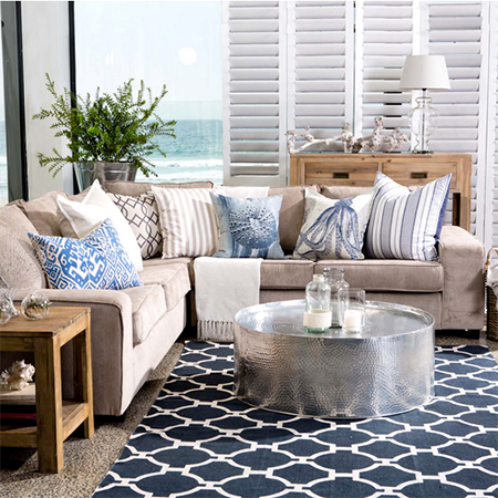 Give your home a cosmetic facelift coastal beach theme