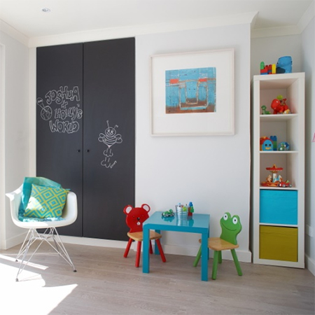 Family home that's filled with colour playroom