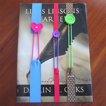 ribbon bookmark kids project for mothers day
