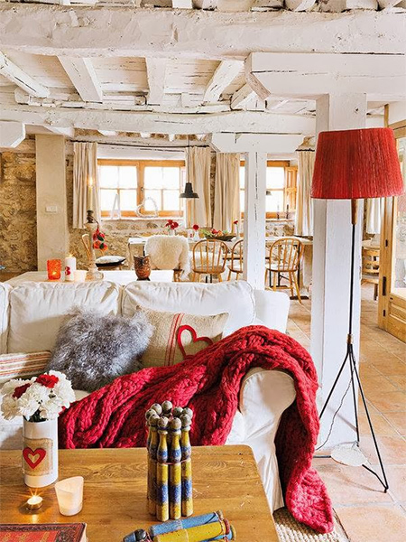 Renovated farmhouse retains its rustic style 