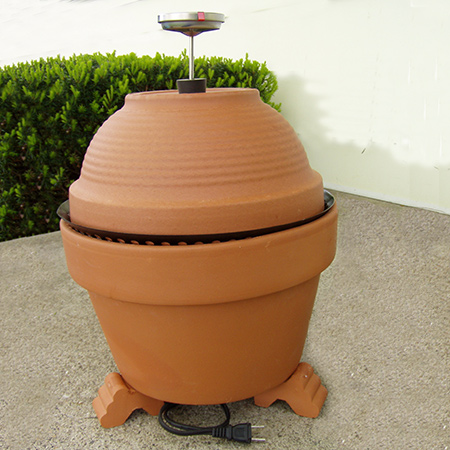 A store bought smoker can cost a small fortune, but you can make your own smoker with a few supplies and a couple of terracotta pots.