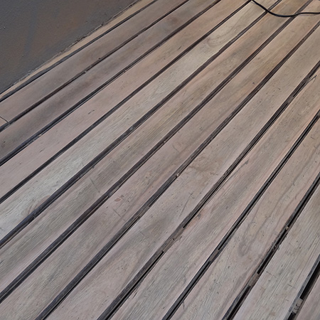 woodoc waterbased water borne exterior deck sealer sand deck