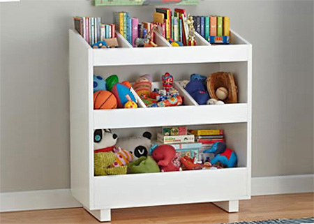 childrens toyshelf bookshelf for kids bedroom