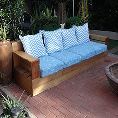 outdoor sofa