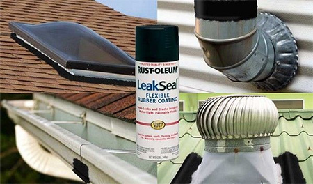Rust-Oleum LeakSeal is an easy to use, rubberized protective coating designed to fill and seal leaks and cracks in and around the home.