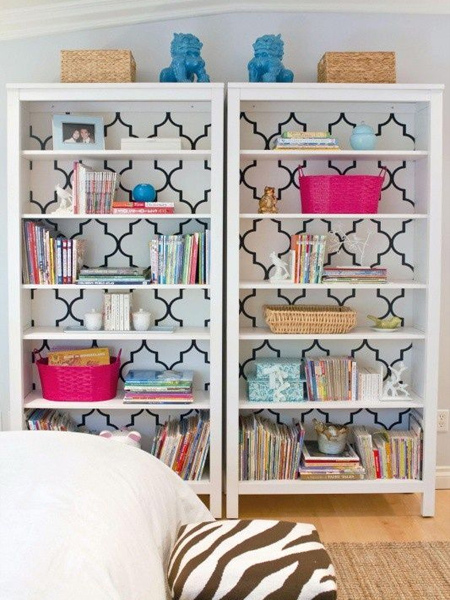 how to make a diy side by side bookcase or bookshelf ideas
