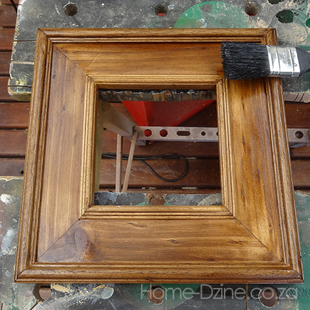 make a wooden picture or photo frame using pine and moulding with woodoc 5