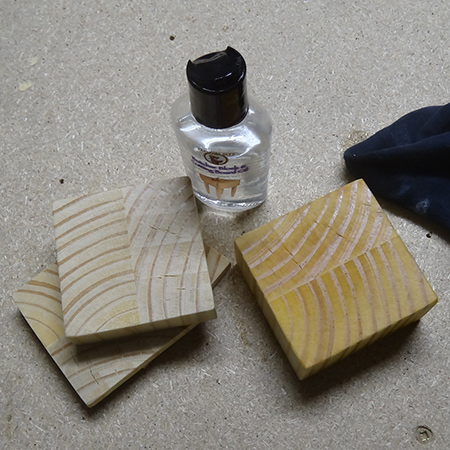 pine offcut coasters butcher block oil and conditioner