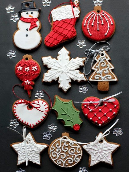 edible gingerbread festive decorations