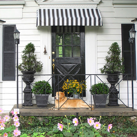 make your own door or window awnings