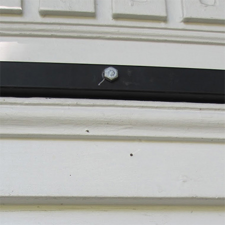 Measure up the window or door where the awning is to be fitted. 
