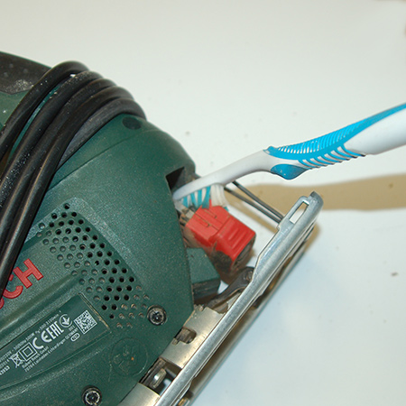 No matter the age or type of power tool, all tools need to be cleaned and maintained to keep them in good working order.