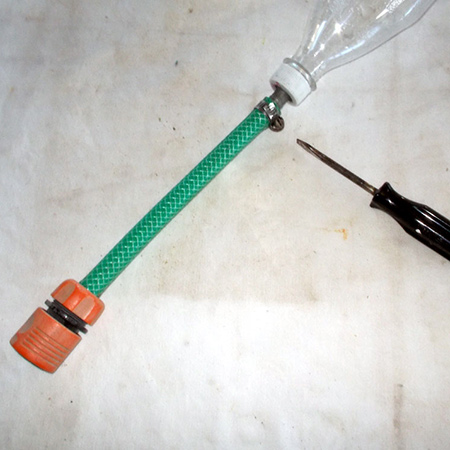 pressure washer homemade dzine craft za hose bottle simple own watertight screw onto seal plastic