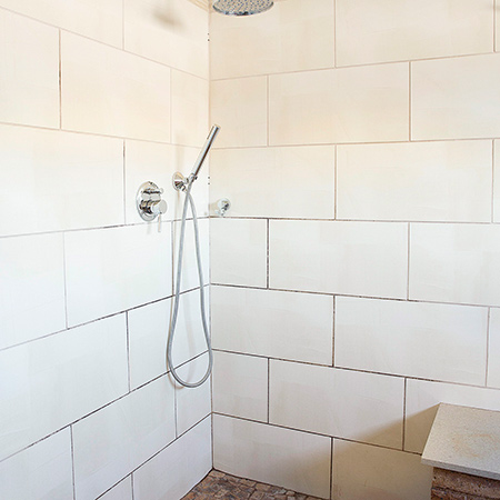 You can easily refresh and revive grout with a few easy steps