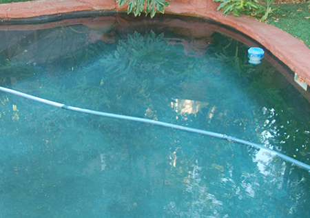 maintenance for a swimming pool