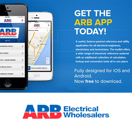 As Southern Africa's largest independent BEE empowered electrical wholesaler, ARB Electrical Wholesalers provide a wide range of internationally recognised and SABS approved products. 
