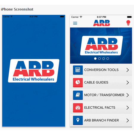 This useful, feature-packed Toolkit from ARB Electrical Wholesalers is the ideal utility application for electrical engineers, electricians and technicians and offers a wide range of electronic reference material.