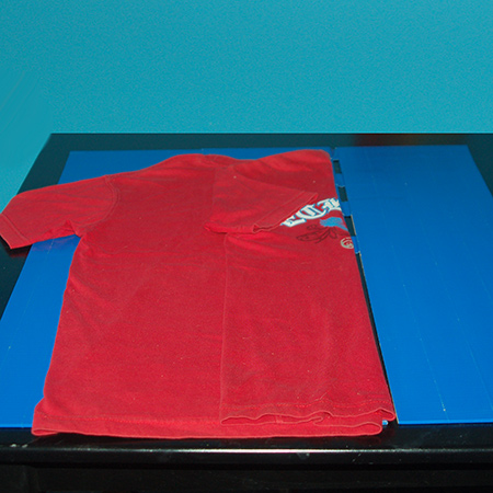 how to make your own t-shirt folder