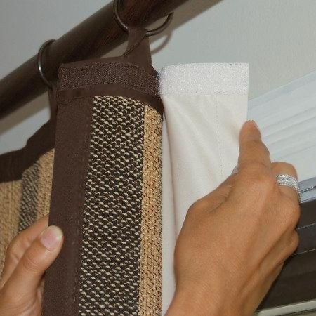 Warm up your home by adding backing to curtains