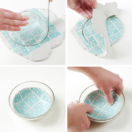 Make your own clay bowls
