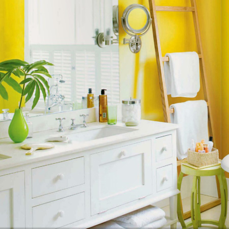 yellow adds warmth and energy