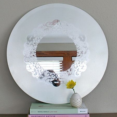 Quick Project: Lace Mirror