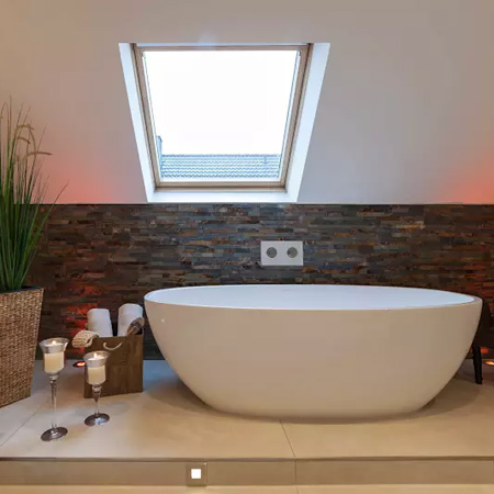 look at the option of installing a skylight to let in more natural light - without losing any privacy or having to put up with too much mess