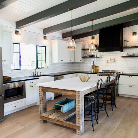New homes with reclaimed style