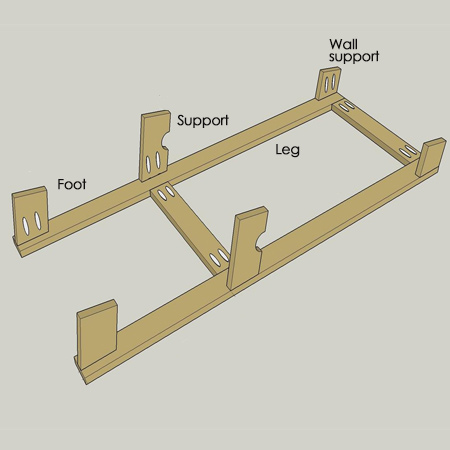 Creative Easel - supports