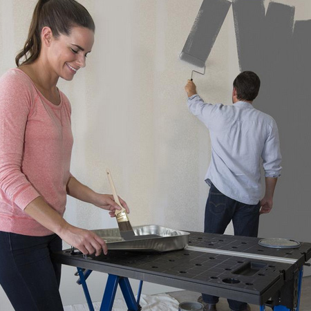 More than just a workbench, the Project Centre is great for all your home repair and home improvement projects.
