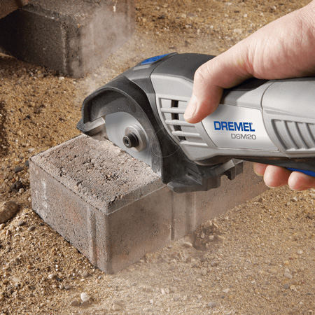 Dremel DSM20 replaces angle grinder and circular saw
