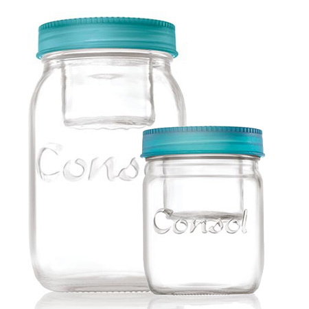 Consol's new range of Jar in a Jar are perfect for homemade gifts. Use them to create cookie-in-a-jar, pudding-in-a-jar, or meals-in-a-jar.