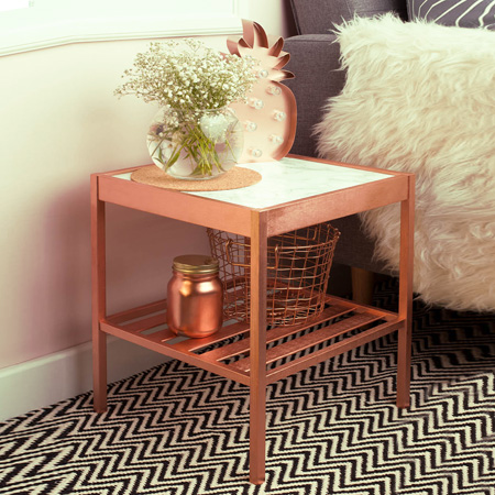 HOME-DZINE | Copper exudes a natural warmth that has hints of rose that complements a wide palette of colours