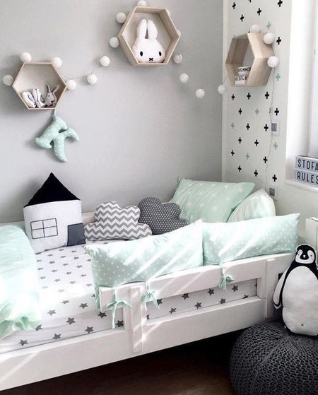 Grey Bedrooms for Kids