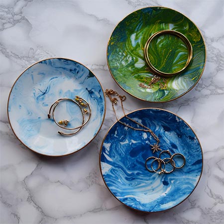 make decorative bowls with rust-oleum paint