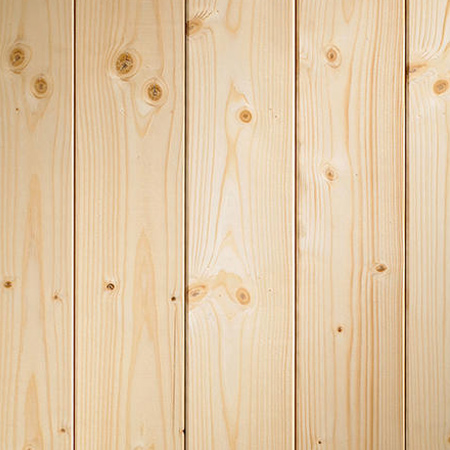 Pine, like any soft- or hardwood, can be stained and sealed, or varnish, to change the look. You can also paint pine for a variety of projects. Note that when painting pine, a suitable wood primer should be able to prevent 'bleed'.