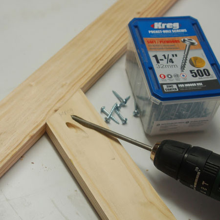 HOME-DZINE | DIY Projects - Use Kreg pocket hole screws to join