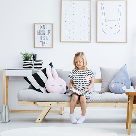 HOME-DZINE | Childrens Furniture - Design-A-Bed Sofa Bed