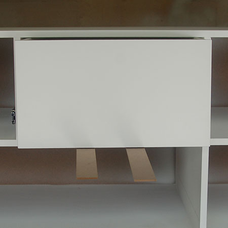 HOME-DZINE | Fit Drawer Runners - The spacers ensure the drawer doesn't stick once mounted, and the drawer itself should be assembled to allow for the runners on the side, the 3mm gap at the bottom and a 1 or 2mm gap at the top.