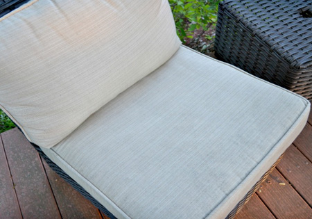 HOME-DZINE | Cleaning Tips - Your patio cushions will be clean and fresh. The Borax kills mould and mildew spores and hygienically cleans the fabric and it also gets rid of odours.