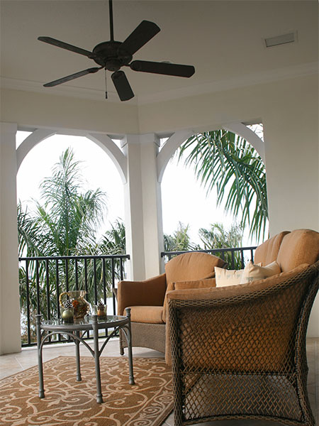 HOME-DZINE | Energy efficient home - The practical side of a ceiling fan is that it goes a long way to making a room more comfortable and helps to lower energy bills. 
