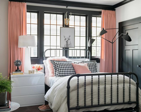 decorating with blush pink